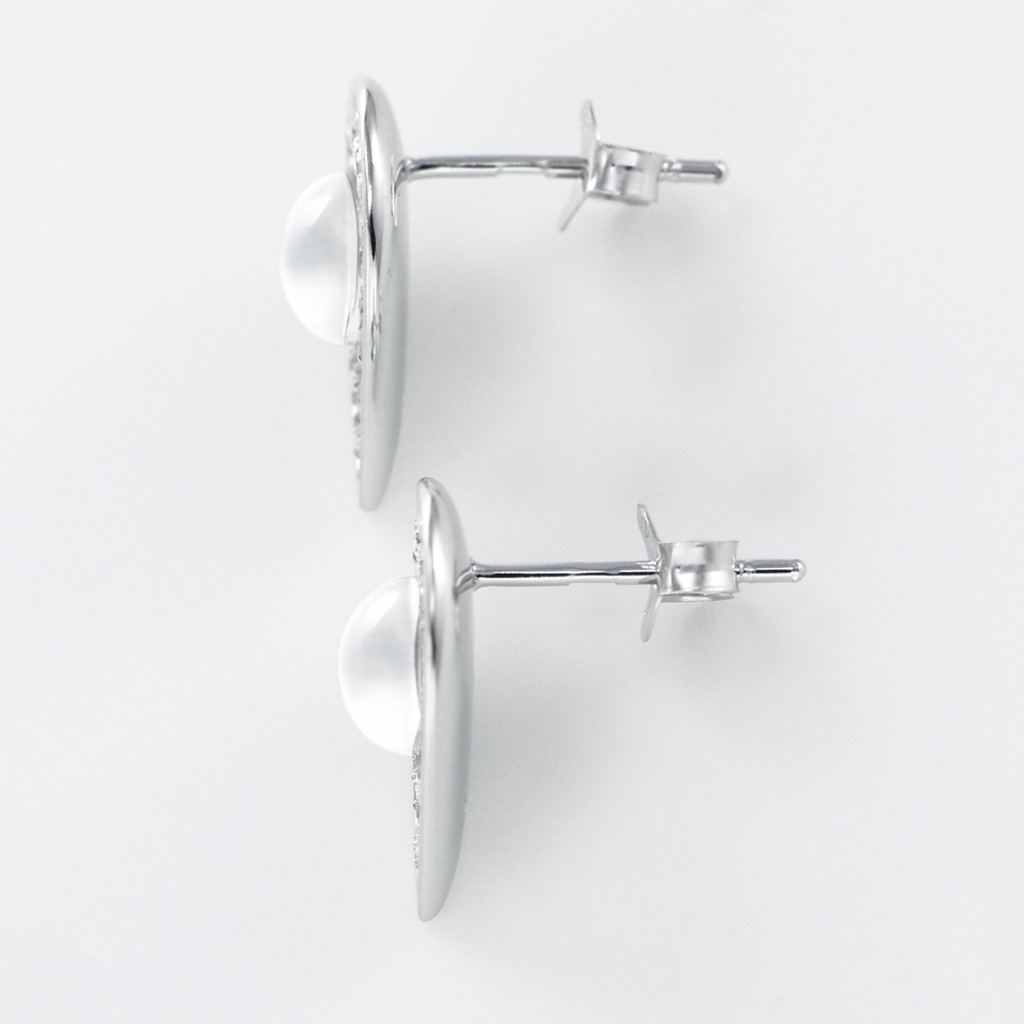 ピアス レディース アクセサリー 女性 ハート スタッドピアス Swarovski スワロフスキー