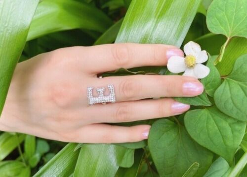レディースアクセサリー アルファベットリング イニシャルリング スワロフスキー シルバー