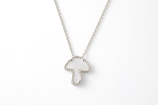 マザーオブパールネックレス スターリングシルバ-925